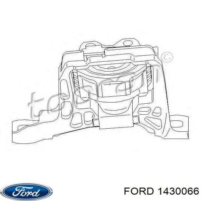 1430066 Ford Правая подушка двигателя