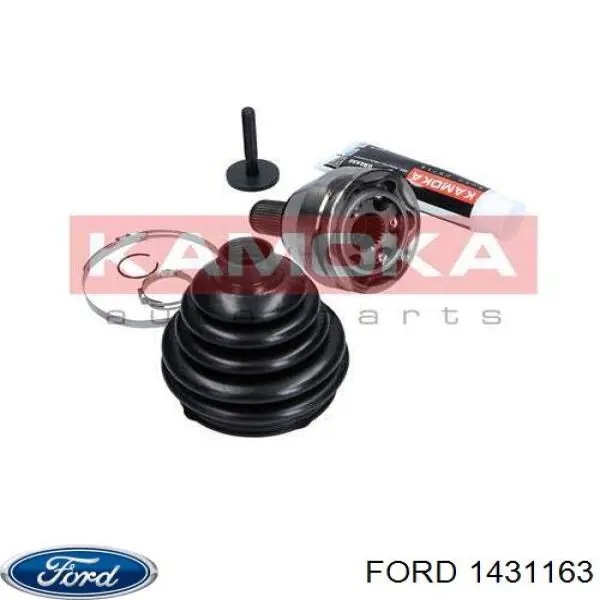 1431163 Ford Полуось передняя левая
