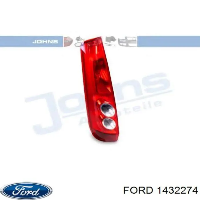 6S61-13A603-BE Ford фонарь задний левый внешний