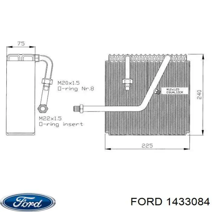 Включатель фонарей заднего хода Ford 1433084 цена, от 7.36 USD
