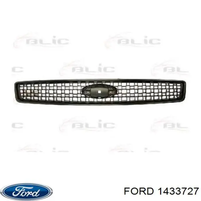 1364651 Ford Решетка радиатора