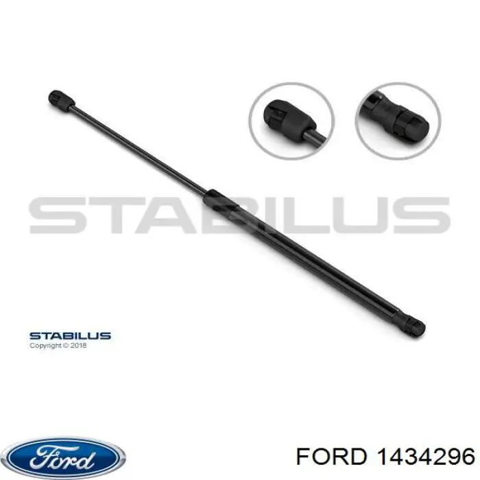 1434296 Ford Амортизатор крышки багажника