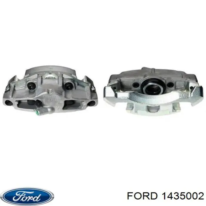 1435002 Ford suporte do freio dianteiro esquerdo