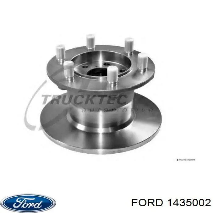 Купить 1435002 Ford Суппорт тормозной передний левый