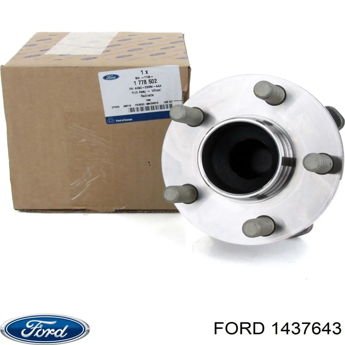 Купить 1437643 Ford Ступица переднего колеса