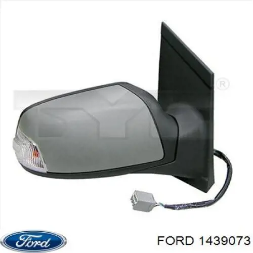 Зеркало заднего вида, левое Ford 1439073 цена, от 50.73 USD