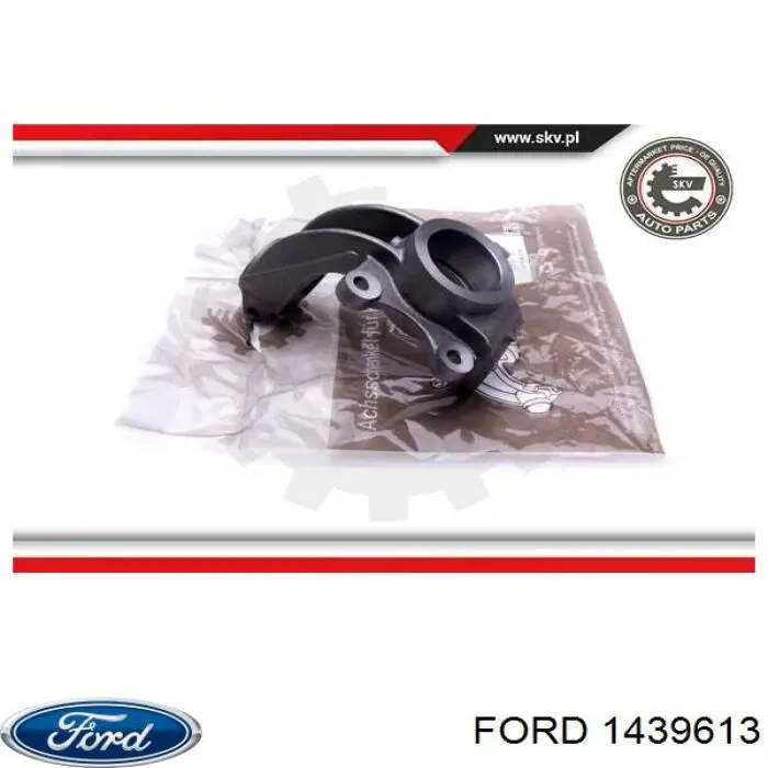 Цапфа (поворотный кулак) передний левый 1439613 Ford