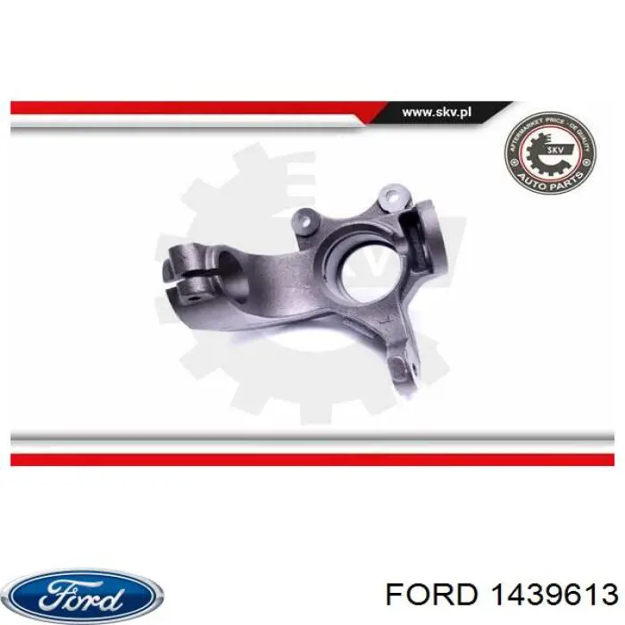 Цапфа (поворотный кулак) передний левый Fast FT13567 цена, от 48.16 USD