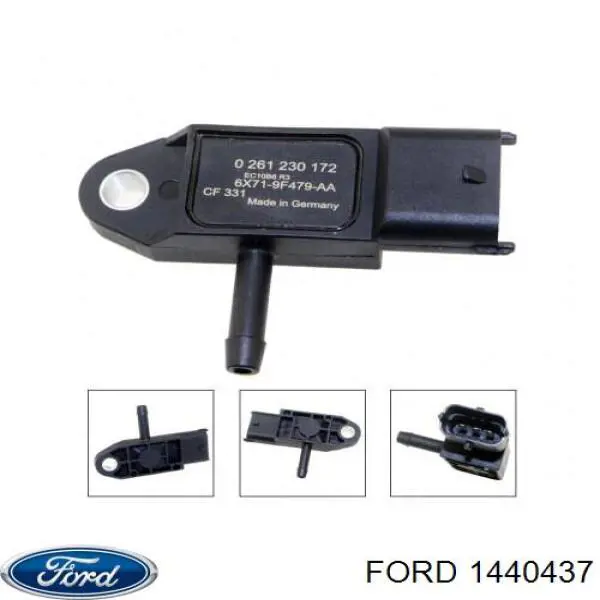 Датчик давления выхлопных газов Ford 1440437