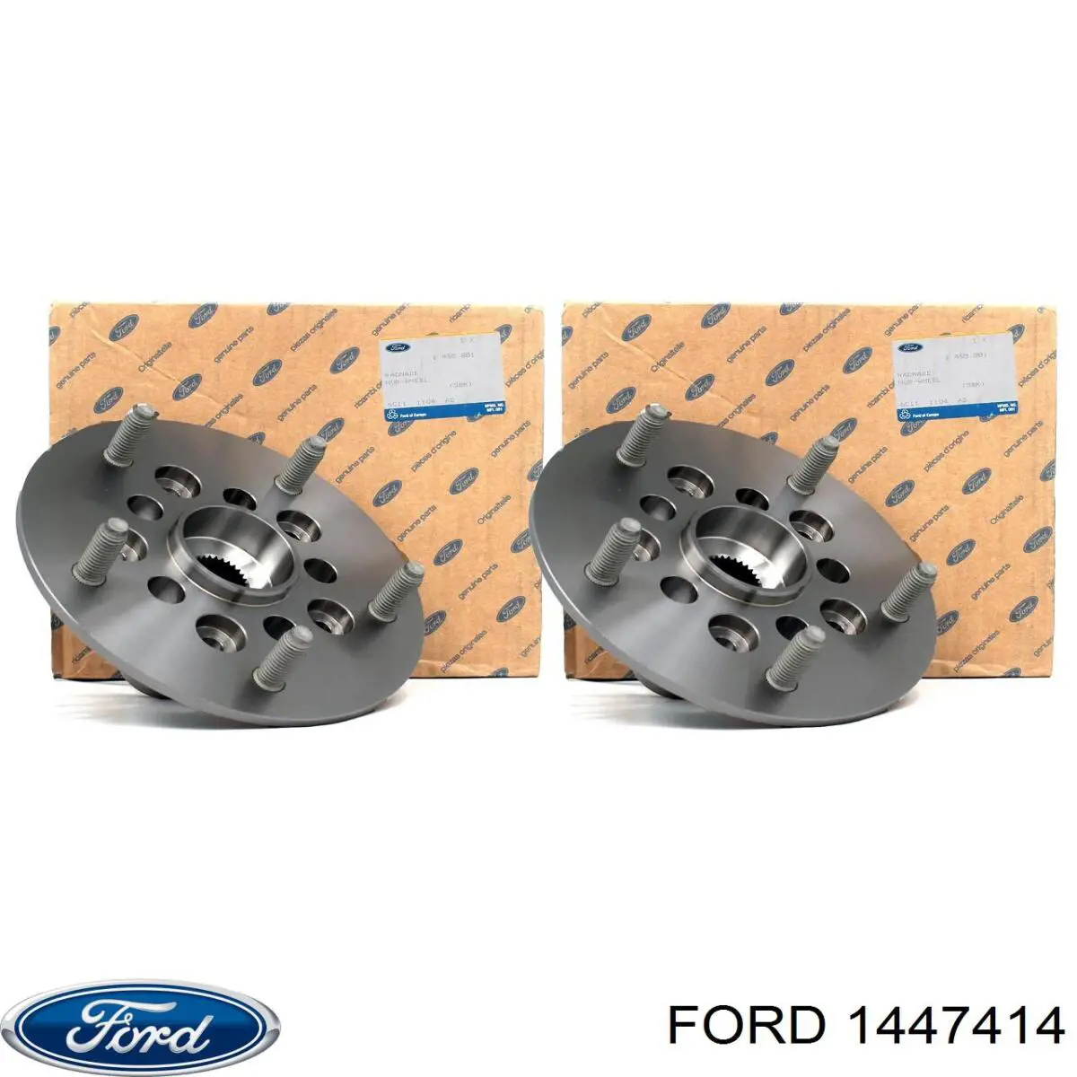 Ступица передняя 1447414 Ford