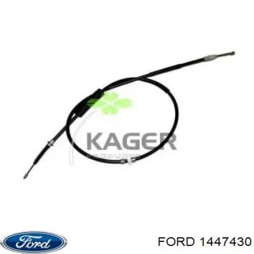 Задний трос ручника 1447430 Ford