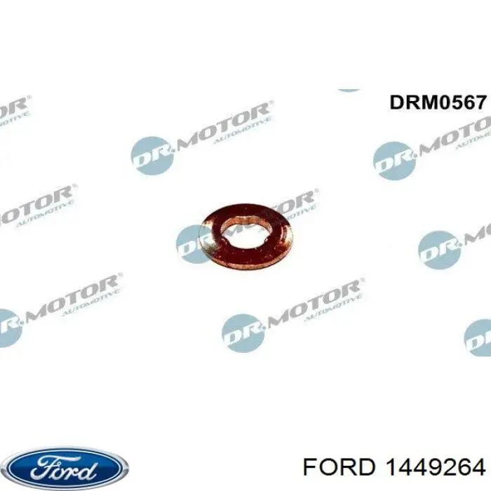 Уплотнитель форсунок Ford 1449264 цена, от 2.98 USD