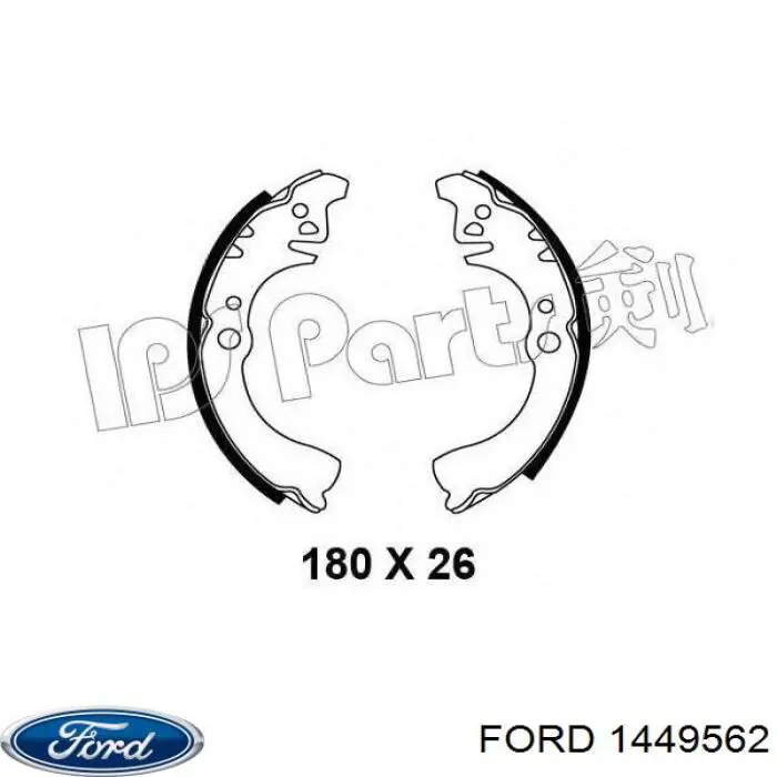 1449562 Ford ступица передняя