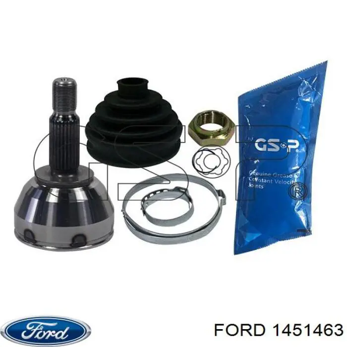 Правая полуось 1451463 Ford