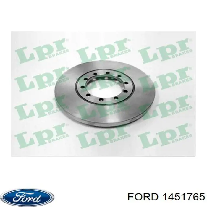 Disco de freno trasero 1451765 Ford