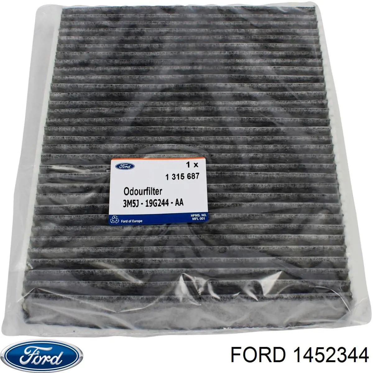 Купить 1452344 Ford Фильтр салона угольный