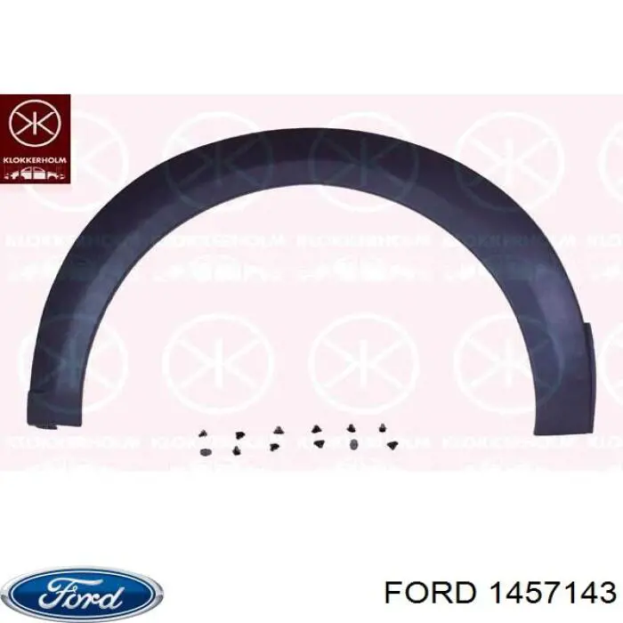 7T16A280K97BBM5AB Ford Расширитель (накладка) арки заднего крыла левый