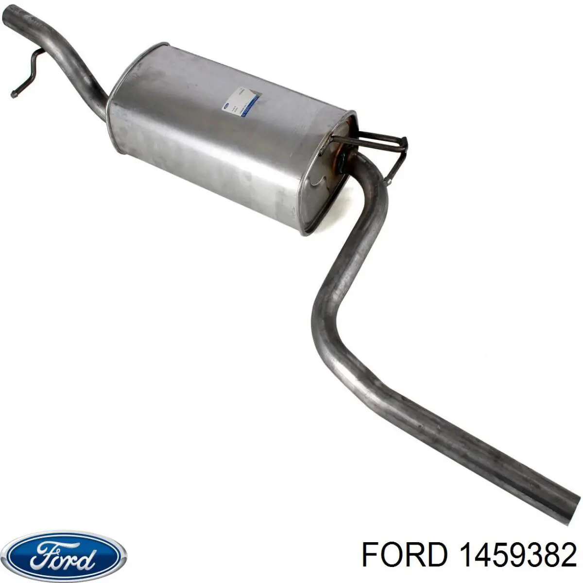 1459382 Ford глушитель, центральная часть