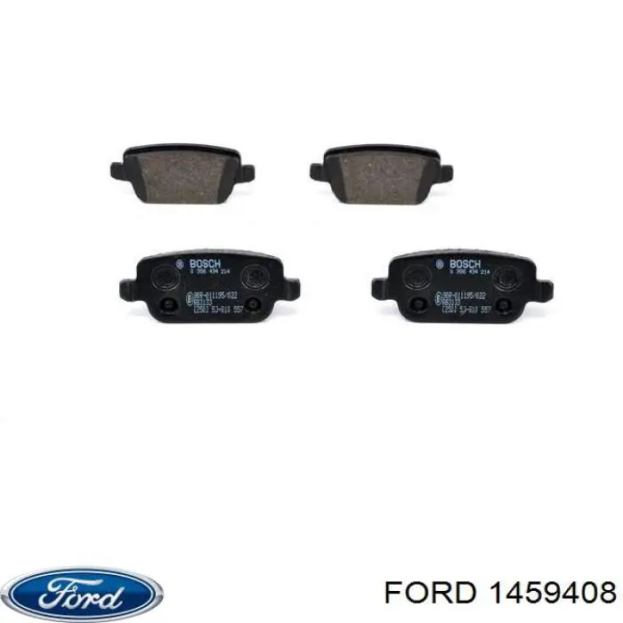 Задние дисковые колодки Ford 1459408