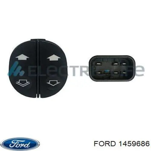 Центральная кнопка подъемника стёкол Ford 1459686 цена, от 17.06 USD