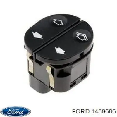 1459686 Ford кнопка включения мотора стеклоподъемника передняя левая