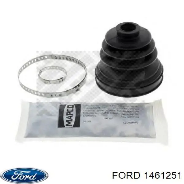 1461251 Ford bota de proteção externa de junta homocinética do semieixo dianteiro