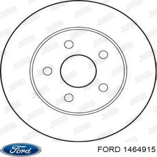 Купить 1464915 Ford Диск тормозной задний
