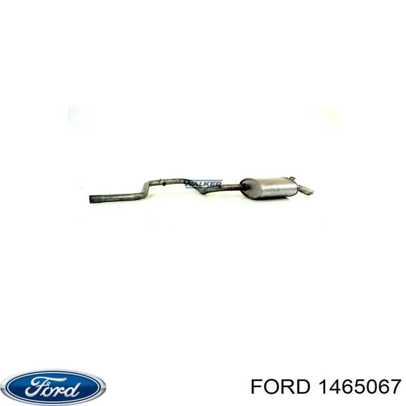 Купить 1465067 Ford Глушитель задний