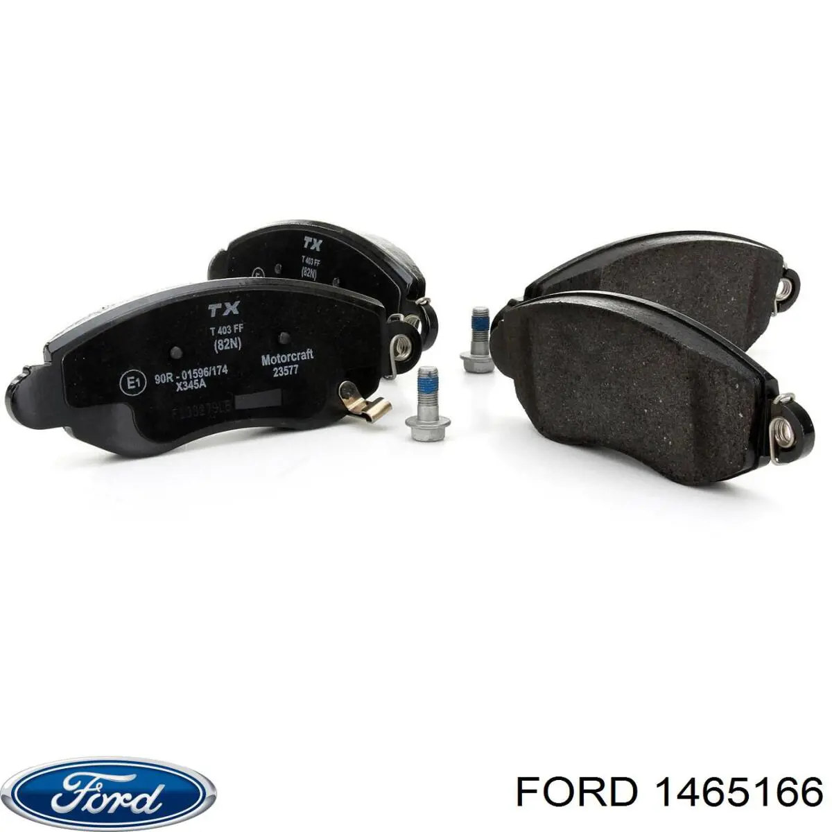 Передние тормозные колодки 1465166 Ford