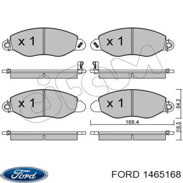 Тормозные колодки Ford 1465168