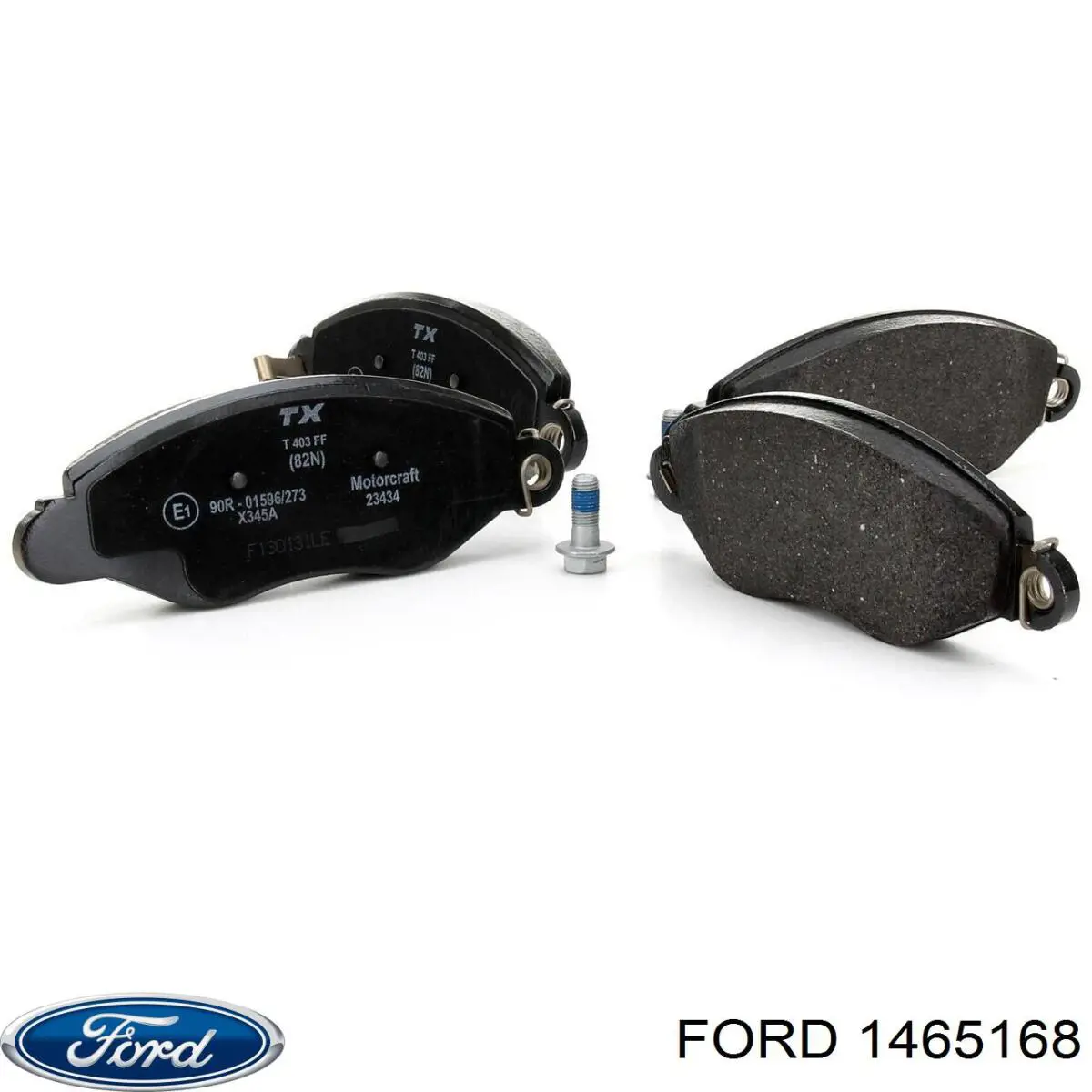 1465168 Ford Колодки передние