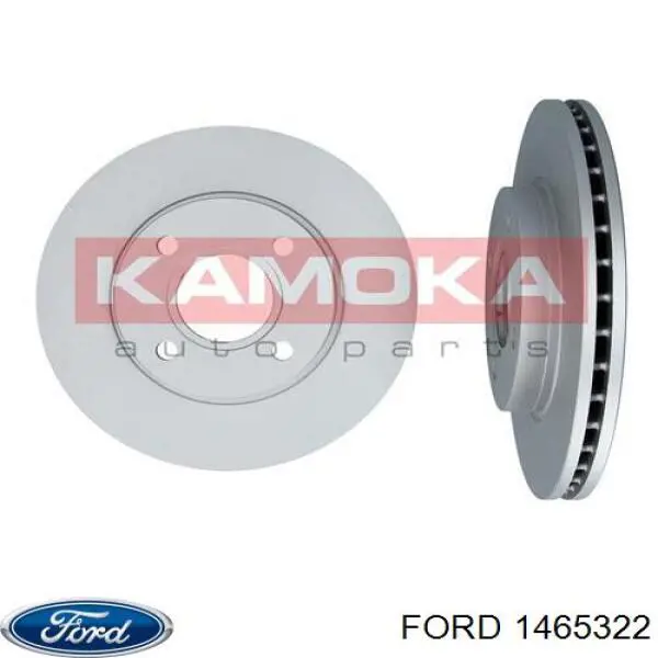1465322 Ford диск тормозной передний