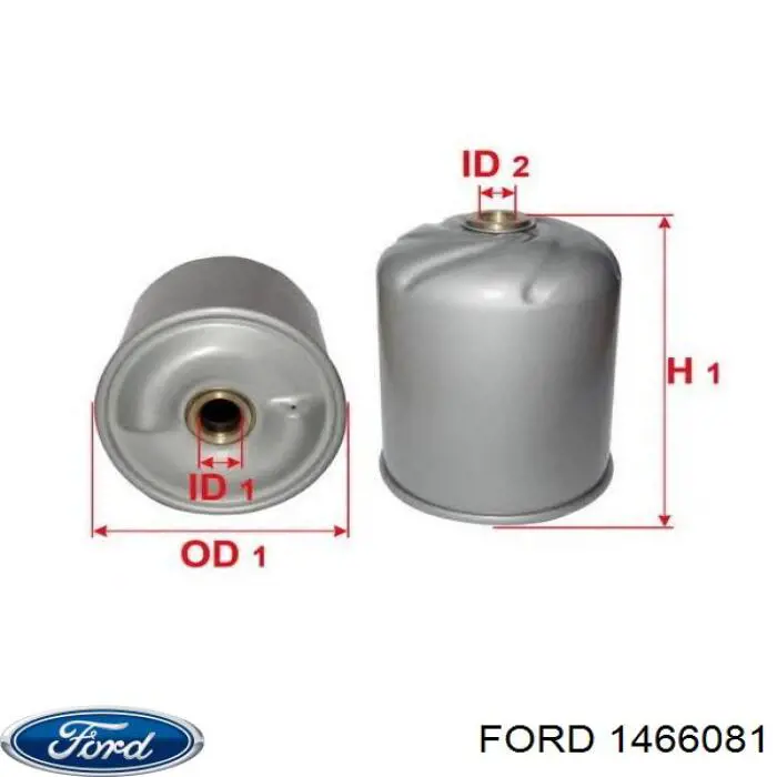 Скоба заднего суппорта 1426832 Ford