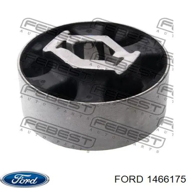 1466175 Ford braço oscilante (tração longitudinal inferior direito de suspensão traseira)