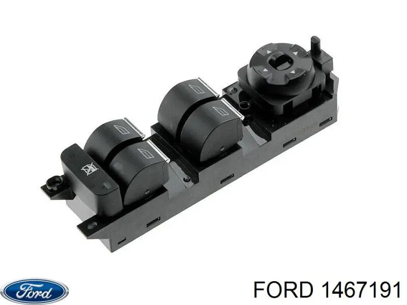 1463326 Ford кнопочный блок управления стеклоподъемником передний левый