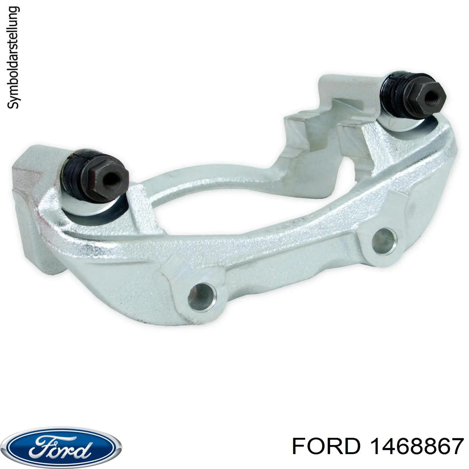 1223659 Ford braçadeira do freio de suporte traseiro