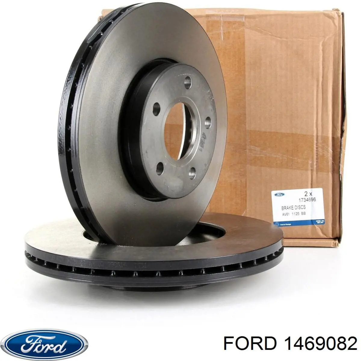 Передние тормозные диски 1469082 Ford