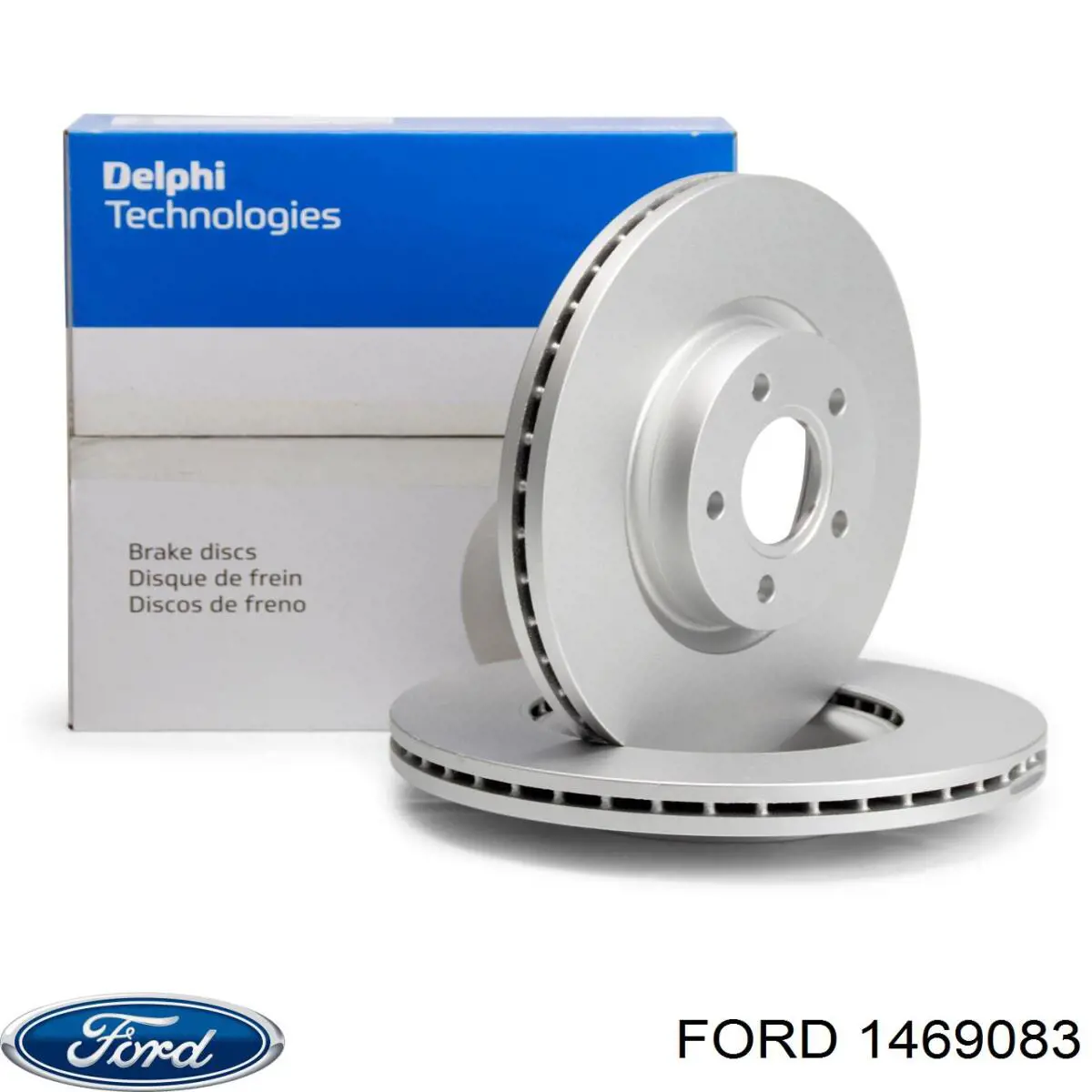 1469083 Ford Диск тормозной передний