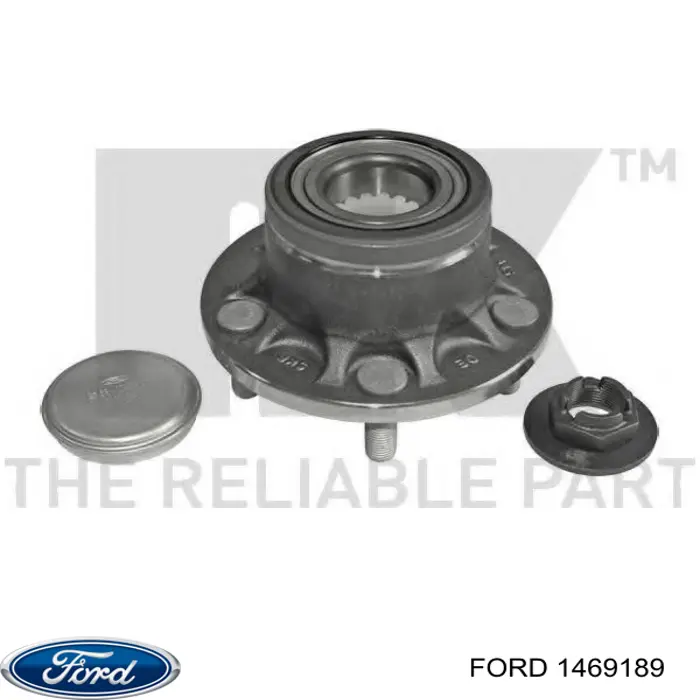 Ступица заднего колеса Ford 1469189