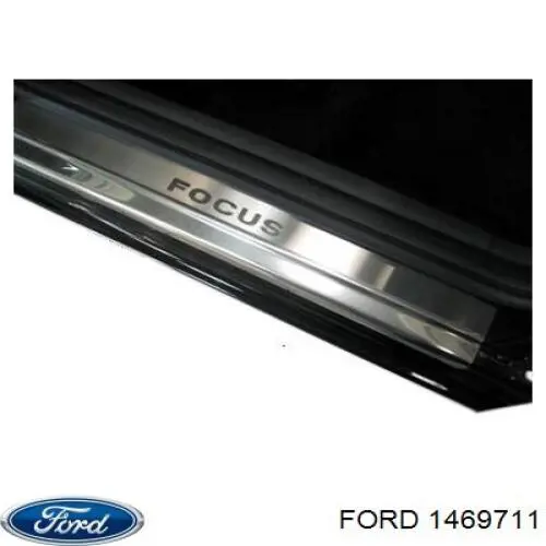 Порог наружний правый на Ford Mondeo IV CA2