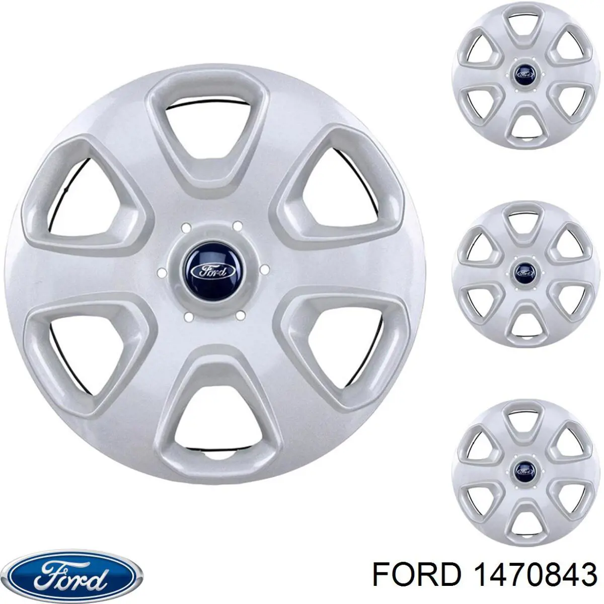 Купить 1470843 Ford Гайки колесные