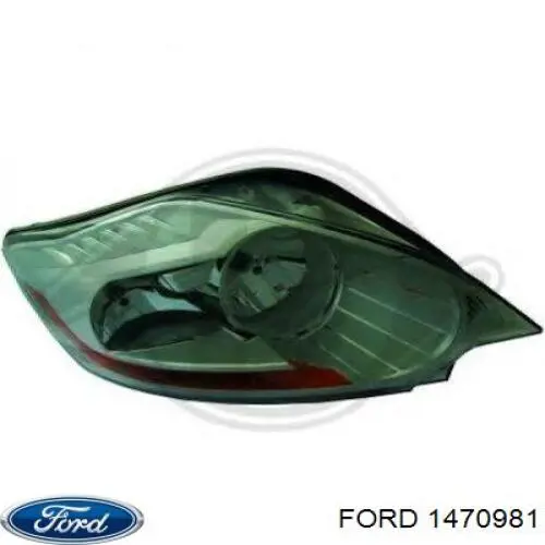 Купить 1470981 Ford Хомут крепления втулки стабилизатора переднего