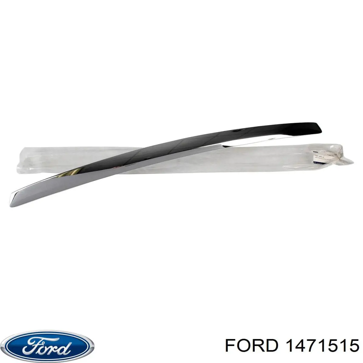 1507920 Ford молдинг капота