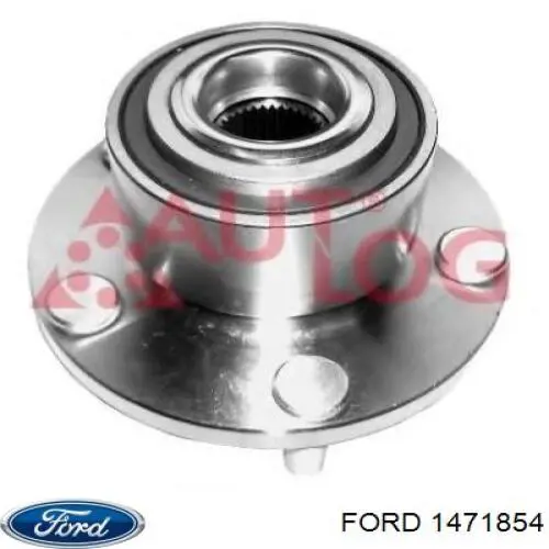 1471854 Ford Ступица колеса передняя