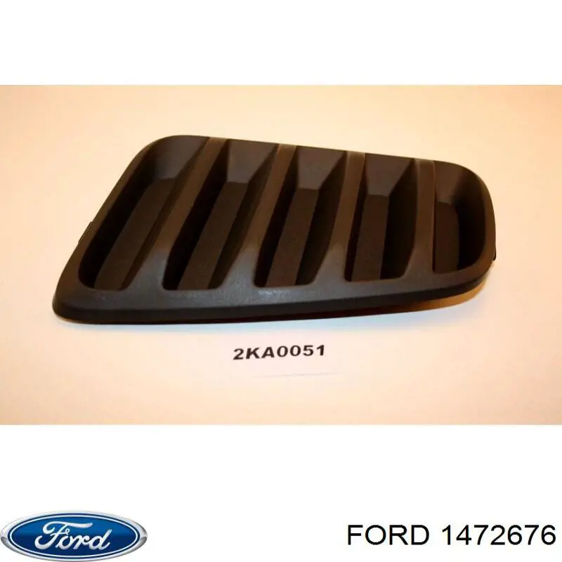 1472676 Ford заглушка (решетка противотуманных фар бампера переднего левая)