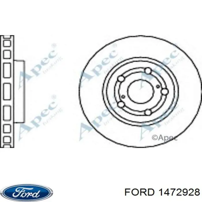 Купить 1472928 Ford Прокладка коллектора