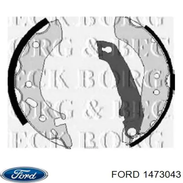 Купить 1473043 Ford Задние барабанные тормозные колодки