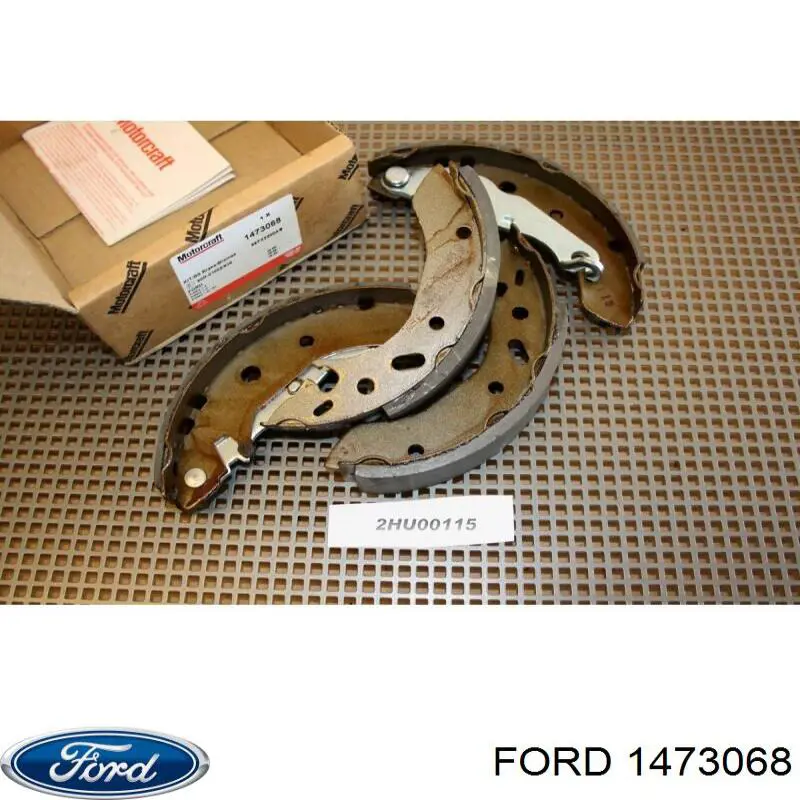 1473068 Ford колодки тормозные задние барабанные