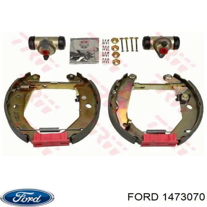 Тормоза рабочие задние ножные и тормозные барабаны Ford 1473070 цена, от 14.68 USD