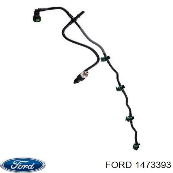 Купить 1473393 Ford Обратная топливная трубка